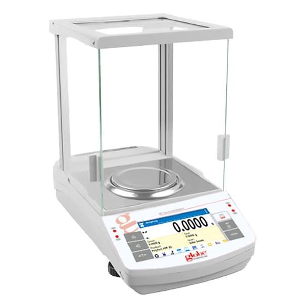 Globe Scientific Balance, Analytical, Touchscreen, 220g X 0.1mg, Internal Calibration GBT-224C-CT - main